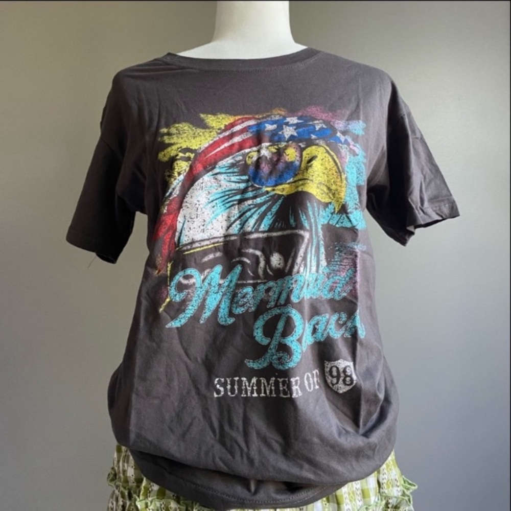 Free Ride Western Graphic Vintage Tee - Picture 5 of 7